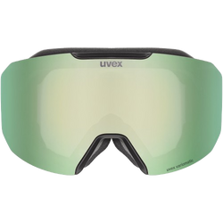 Uvex Evidnt ATTRACT V Black Matt/Mirror Green + spare lens - 2025/26