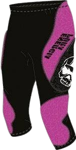 Pantaloni scurți ENERGIAPURA Panta Racing 3/4 Fuxia/Black - 2022/23