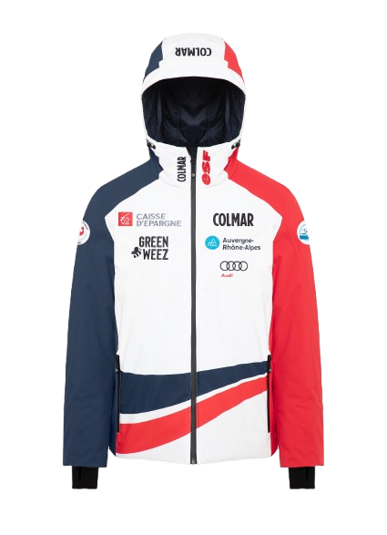 Geacă de schi pentru bărbați Colmar Replica Ski Jacket White/Navy Blu/Bright Red - 2025/26