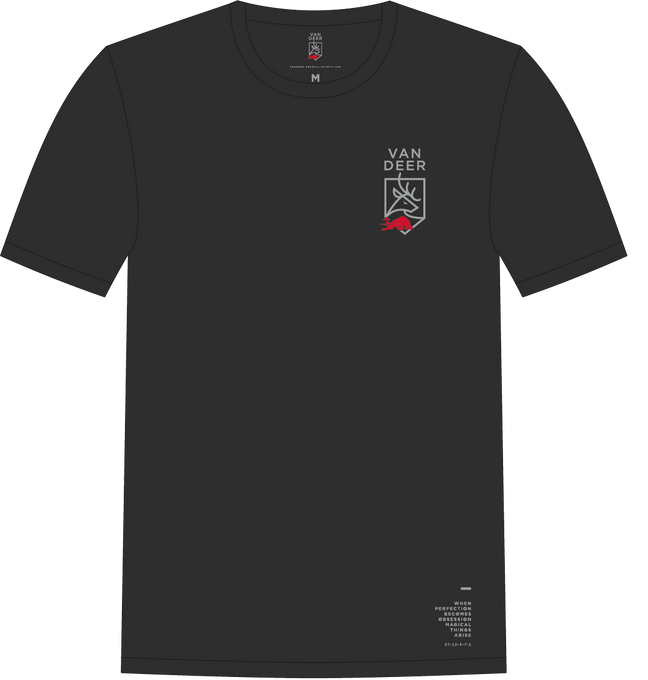 Tricou Van Deer Essential T-Shirt Black - 2024/25
