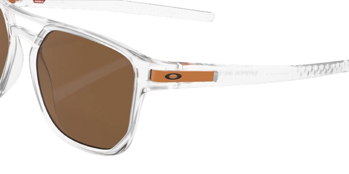 Ochelari de vedere OAKLEY Latch Beta Introspect Collection Prizm Bronze Lenses / Matte Clear Frame