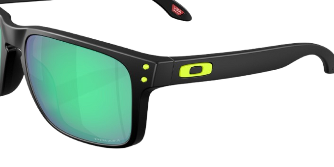 Ochelari de vedere Oakley Holbrook Matte Black Frame/Prizm Road Jade Lenses