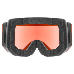 Uvex lace ATTRACT FM Black Matt/Mirror Red + spare lens - 2025/26
