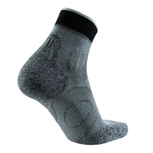 Șosete de exterior UYN Man Trekking One Low Cut Socks Grey/Black