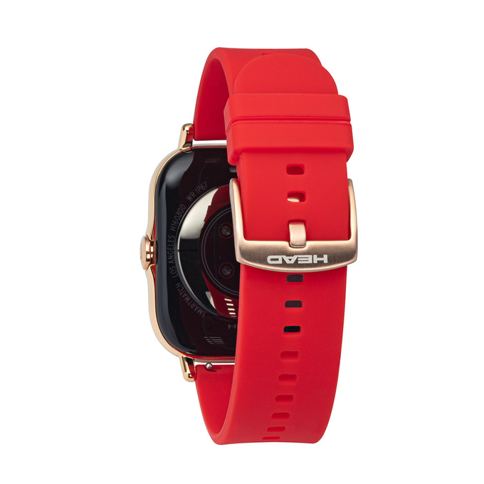 Ceas inteligent HEAD Los Angeles Rose Gold/Red - 2021