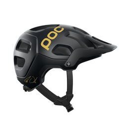 Cască de bicicletă POC Tectal Fabio Ed Uranium Black Matt/Gold