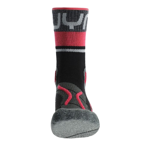 Șosete de exterior UYN Woman Trekking One Merino Socks Black/Pink