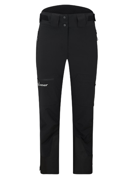 Pantaloni de schi Ziener Tewes Full-Zip Junior Teamwear Black - 2024/25