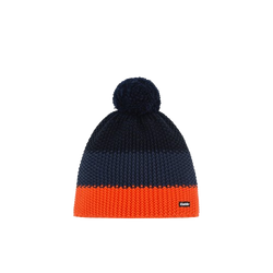 Șapcă Eisbar Star Pompon MÜ Black/Dark Blue/Orange - 2025/26