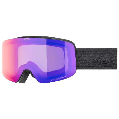Uvex PWDR FM Black Matt/Mirror Ruby - 2025/26