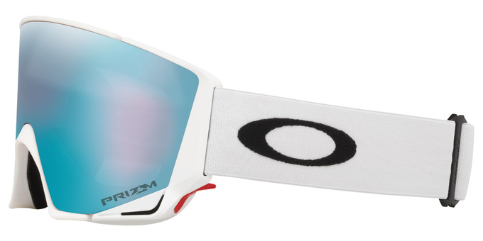 Ochelari de schi Oakley Flow Scape L Matte White/Prizm Snow Sapphire Iridium + Additional lens Prizm Snow Iced Iridium - 2025/26