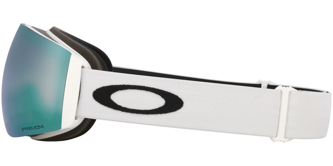 Ochelari de schi Oakley Flight Deck Pro M Matte White/Prizm Snow Sapphire Iridium + Additional lens Prizm Snow Iced Iridium - 2025/26
