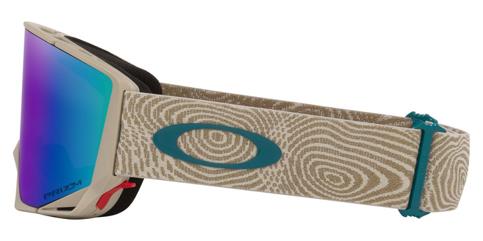 Ochelari de schi Oakley Flow Scape L Mist Trails/Prizm Snow Argon Iridium + Additional lens Prizm Snow Iced Iridium - 2025/26