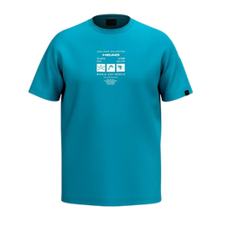 Tricoul HEAD WCR T-Shirt Men Blue - 2025/26