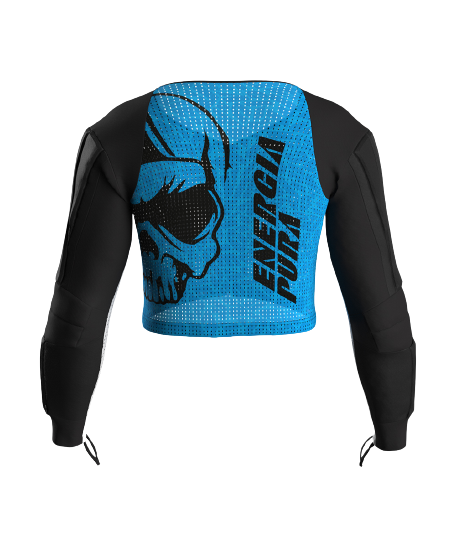 Cămașă de protecție ENERGIAPURA Maglia Racing Turquoise/Black - 2023/24