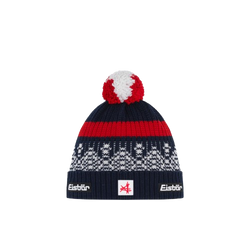 Șapcă Eisbar Norrak Pompon MÜ SA Navy Blue/White/Red - 2025/26