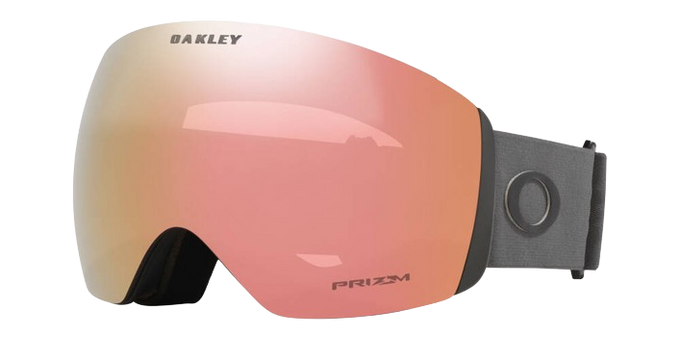 Ochelari de schi Oakley Flight Deck L Matte Forged Iron Prizm Rose Gold Iridium - 2024/25
