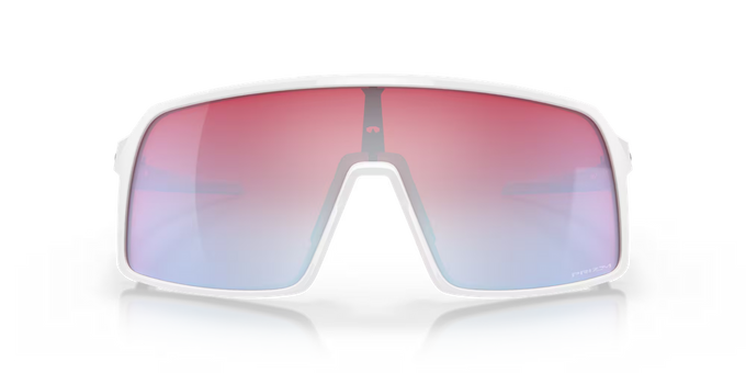 Ochelari de vedere Oakley Sutro Polished White Frame/ Prizm Snow Sapphire Lenses - 2023