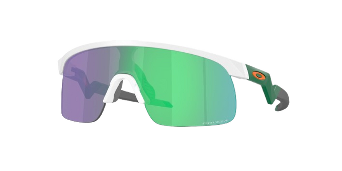 Ochelari de vedere Oakley Resistor Matte White Frame/Prizm Jade Lenses