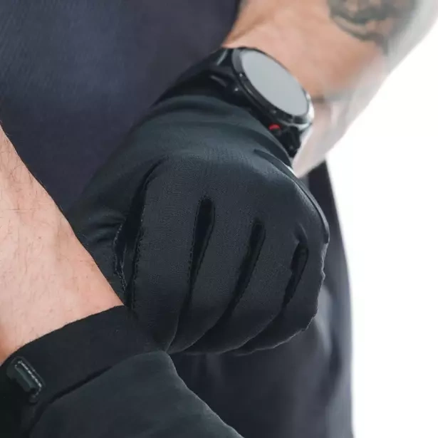 Mănuși de ciclism Hgc Hybrid Gloves Black/Black - 2023