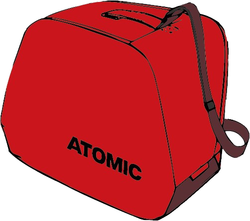 Geantă pentru bocanci de schi Atomic Boot & Helmet Bag Red – 2025/26