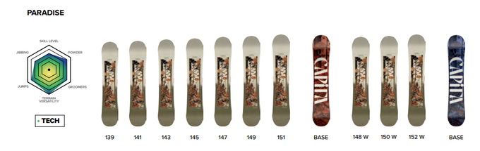 Snowboard Capita Paradise - 2025/26