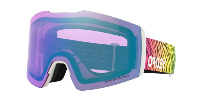 Ochelari de schi Oakley Fall Line M Bengal White Prizm Snow Iced Iridium - 2025/26