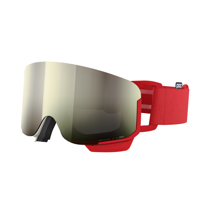 Ochelari de protecție POC Nexal Mid Rouge/Blanc/Partly Sunny Ivory - 2025/26