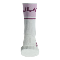 Șosete de exterior UYN Woman Cycling One Light Socks  White/Lilac