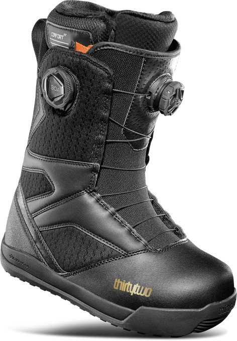Bocanci de Snowboard Thirty Two Stw Double Boa Women Black/Gold - 2024/25