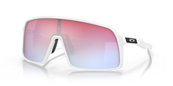 Ochelari de vedere Oakley Sutro Polished White Frame/ Prizm Snow Sapphire Lenses - 2023