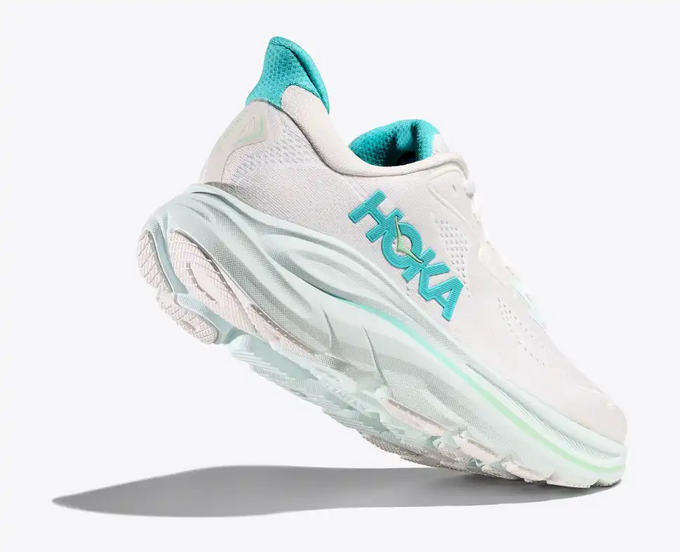 Pantofi pentru femei Hoka Clifton 10 White/Cielo Blue