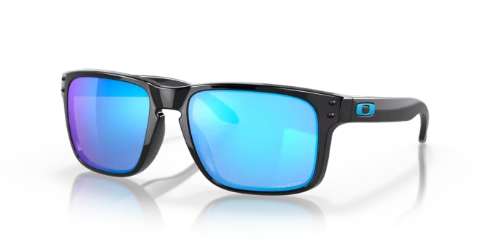 OAKLEY Holbrook Prizm Prizm Sapphire Lenses/Polished Black Frame Eyewear - 2023