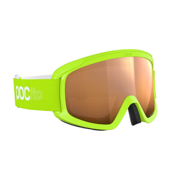 Ochelari de protecție POC POCito Opsin Fluorescent Yellow/Green/Partly Sunny Light Orange - 2025/26