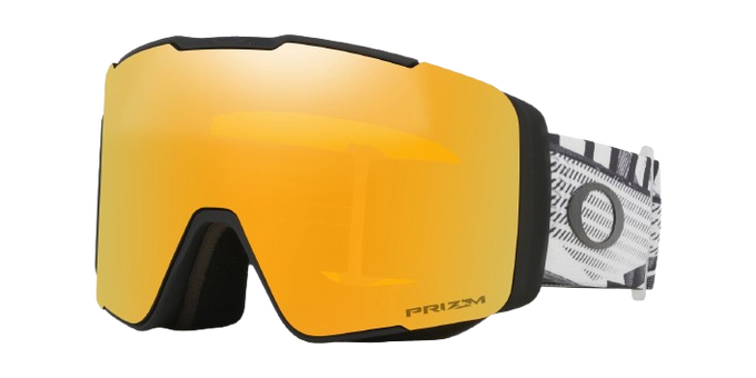Ochelari de schi Oakley Line Miner Pro L Black Forge/Prizm 24K Iridium + Additional lens Prizm Snow Sage Gold Iridium - 2025/26