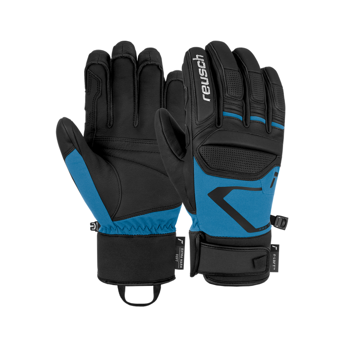 Mănuși Reusch Pro RC Black/Brilliant Blue - 2024/25