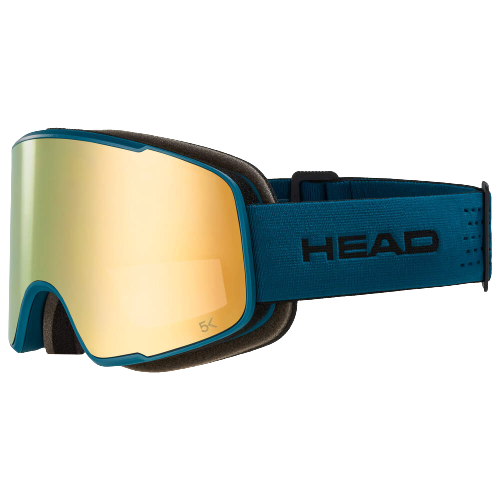 Ochelari de protecție HEAD Horizon 2.0 5K Gold Petrol + lentile suplimentare - 2024/25