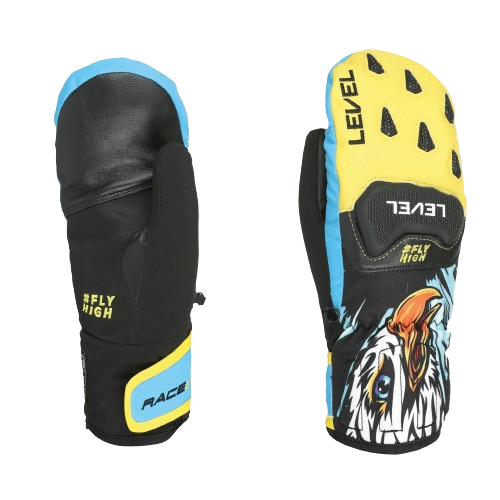 Mănuși Level Race JR Mitt Yellow-Blue - 2025/26