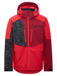 Geaca de schi Ziener Trivor Man Padded Red Black Foggy Print - 2024/25
