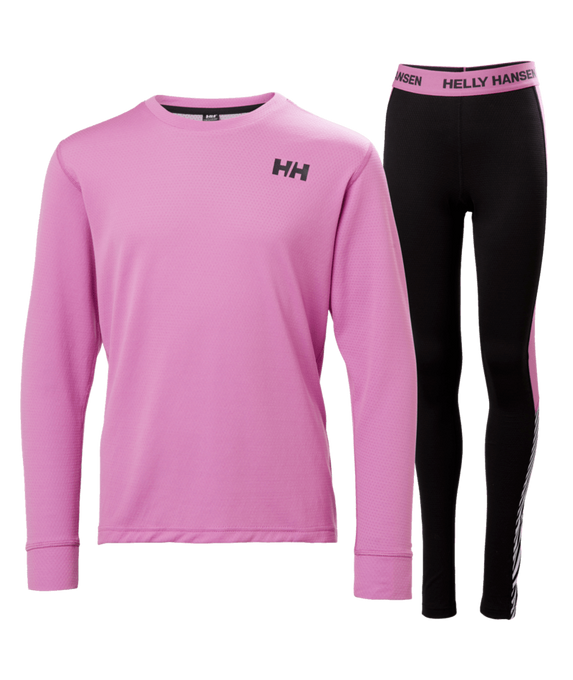 Lenjerie de corp termică Helly Hansen Helly Hansen JR HH LIFA® Active Set Meta Pink - 2025/26