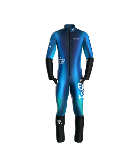 Cauciuc de schi Energiapura Aurora Blue Junior (insulated, unpadded) - 2024/25