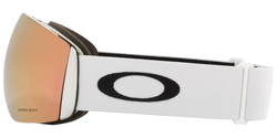 Ochelari de schi Oakley Flight Deck L Matte White/Prizm Rose Gold - 2025/26