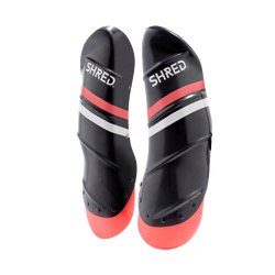 Apărători de tibie SHRED Carbon Carbon/Rust L - 2025/26