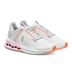 Pantofi pentru femei On Running Cloudnova Flux Undyed White/Zephyr