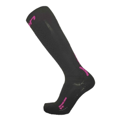 Șosete de schi UYN Woman Ski One Pure Snow Socks Black/Pink - 2025/26