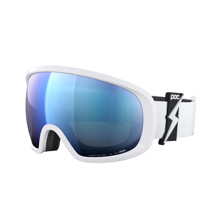 Ochelari de protecție POC Fovea Blixten White/Partly Sunny Blue - 2025/26