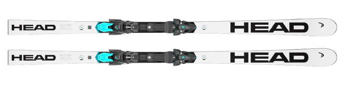 Schiuri HEAD WCR E-GS Rebel + Race Plate WCR 14 short (komórki) + Freeflex ST 16 - 2024/25