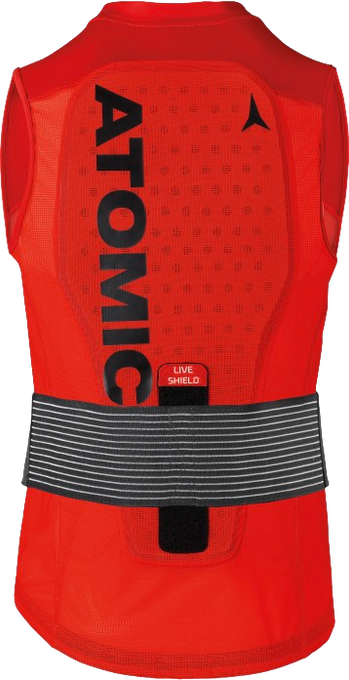 Protecția spatelui Atomic Live Shield Vest M Red - 2024/25