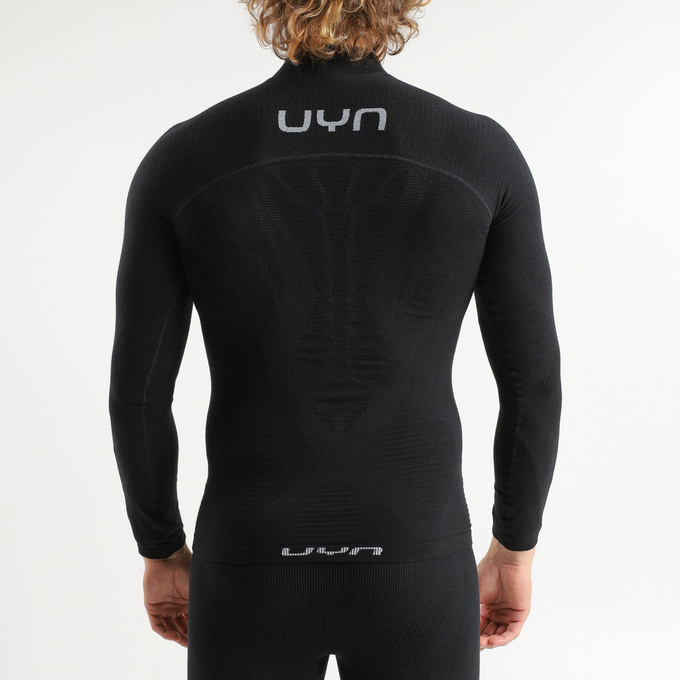 Lenjerie termică UYN Man Elevatyon Biomorph UW Shirt Long SL Turtle New Neck Black - 2025/26