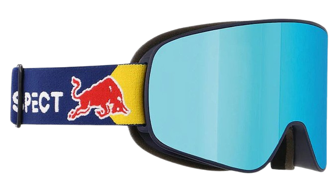 Ochelari de protecție Red Bull Spect RUSH Blue/Red With Blue Mirror - 2025/26